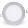 Faretto led luce bianca risparmio energetico circolare diverse misure e watt