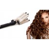 Piastra PENTA-FERRO per capelli a onde arricciacapelli 5 tubi con rivestimento ceramica 45 W