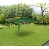 GR-DL-G7006 Gazebo da giardino in due colori 3 x 3 metri telaio in acciaio