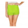 F9337 Shorts donna mod. Nice pantaloncino con zip in morbido tessuto elastico