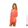 A01 Copricostume mod. Elodie MWS AHEAD effetto uncinetto trama floreale