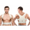 Supporto tutore a fascia con 12 magneti unisex correzione postura schiena spalle
