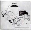 Kit 4 sensori parcheggio display led cicalino acustico