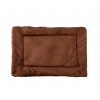 3003 Materassino morbido in vellutino per cani taglia m marrone 48 x 41 cm