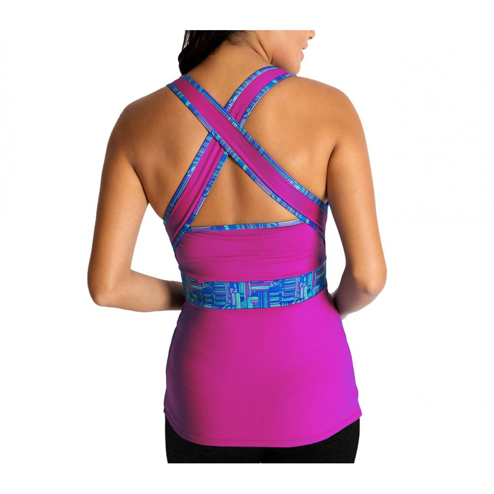 Canotta sportiva donna senza cuciture | KIM 7702