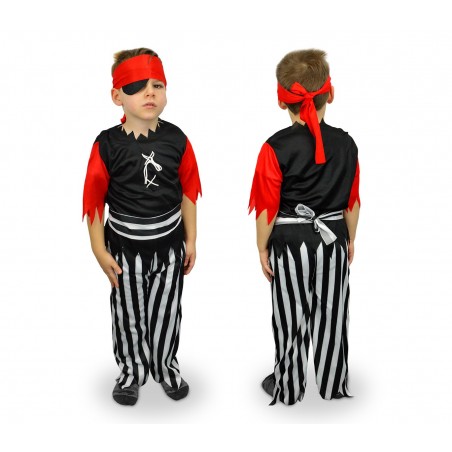 537363 Costume Pulcinella Bambino 