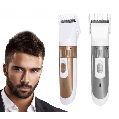 SN-5900 Rasoio elettrico per capelli e barba regolabile da 0.8-2 mm con pettine