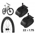 Kit di 2 camere d'aria per la bicicletta 304567 riparazione forature 22 x 1.75