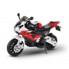 LT 832 Moto elettrica per bambini BMW sedile in pelle accensione con chiave