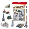 Puzzle 3D i monumenti del mondo mini architetture giocattolo diversi modelli 
