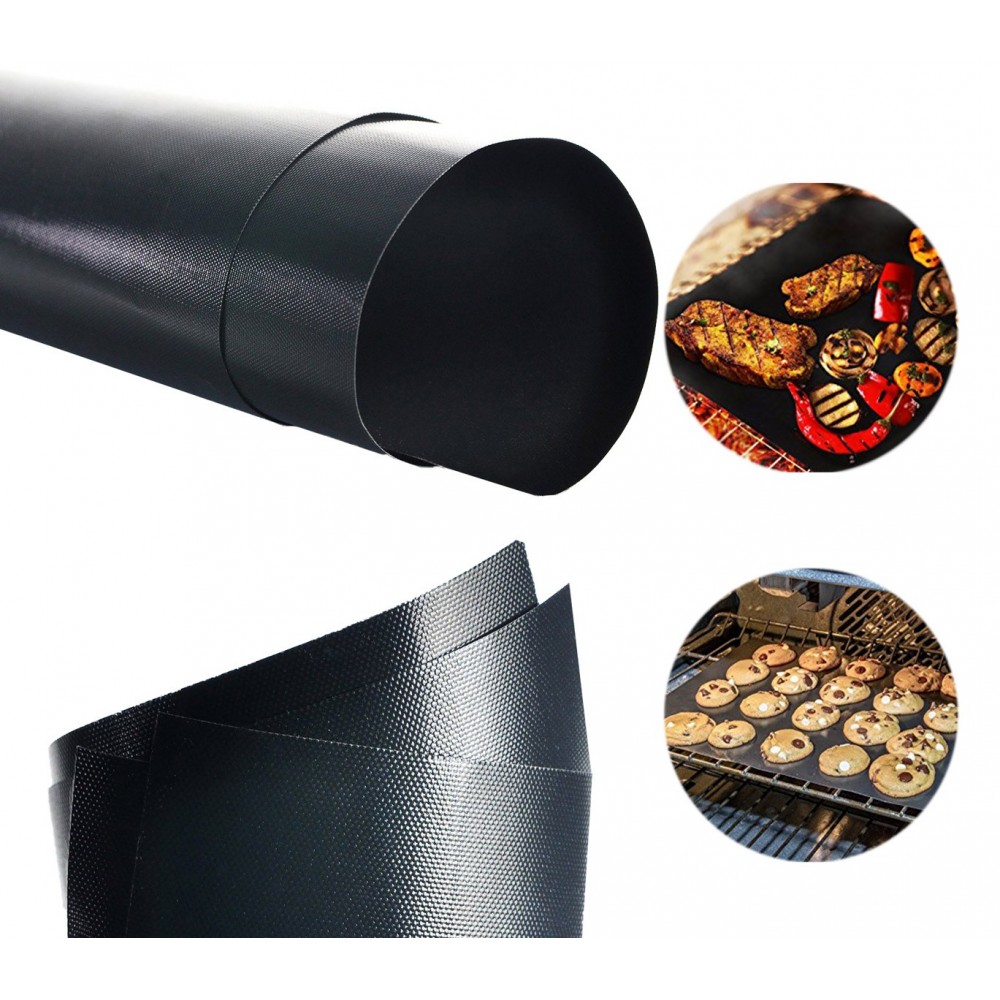 40 X 33 Cm Set Di 3 Tappetini Per Barbecue Riutilizzabili Antiaderenti In Rete Tappetino Per Barbecue In Teflon Resistente Al Calore Per Grigliare Carne E Verdure 84487780