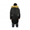 Giubbotto parka da uomo D-201 mod. WINTER COOL cappuccio con pellicciotto