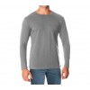 Maglia da uomo mod. ORLANDO 615263 interno felpato slim fit scollo girocollo