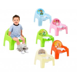 091103 Vasino per bambini sedia con vasino in plastica 4 colori baby potty