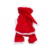  Vestito da BABBO NATALE 107443 con cappuccio ideale per cani di piccola