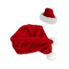 Set sciarpa e cappello BABBO NATALE 064227 ideale per cani di piccola taglia