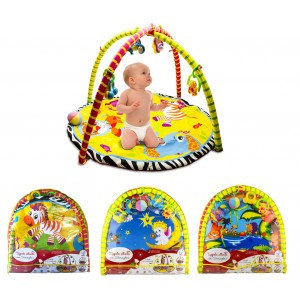 Tappeto mille attività per bambini 121414 CIGIOKI con sonagli ø 90 x 55 cm