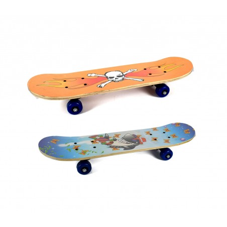 Skateboard sportivo 122655 JUMP STYLE 60 x 20 cm pedana in legno 