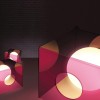 Lampada di design De+light Mark Hygge moderna quadrata in acrilico lucido 