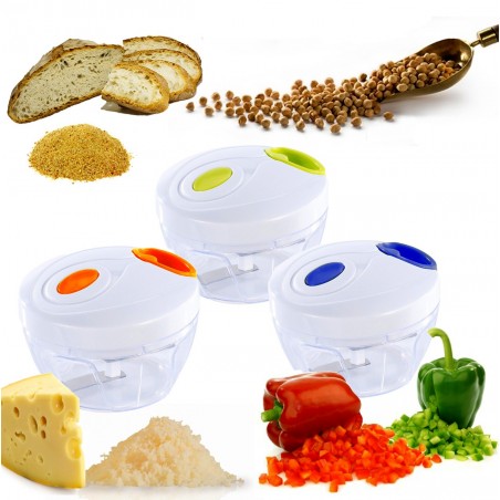 Tritatutto manuale a corda EN-20604 mescola trita verdure frutta formaggio frutta secca