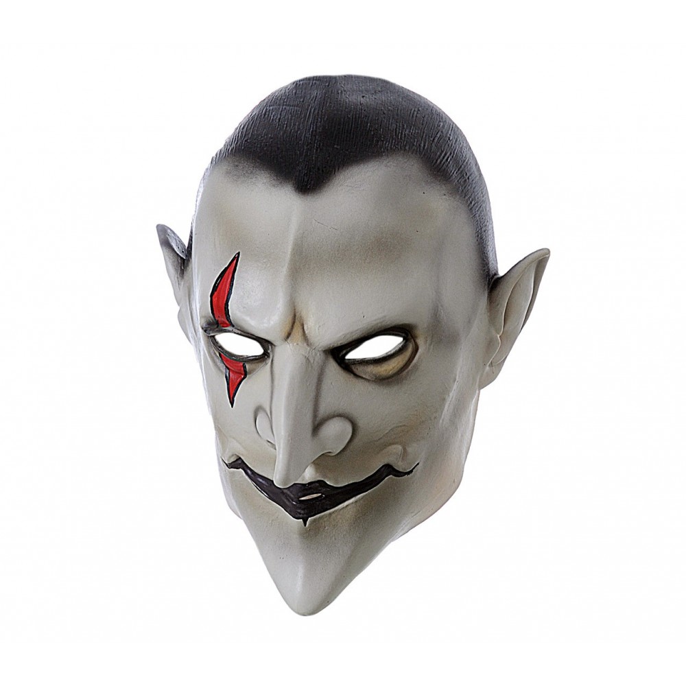 Maschera Per Occhi Nera In PVC Per Halloween E Cosplay, Con Elastico, Accessorio Per Carnevale E Feste A Tema, Unisex - Foto 5