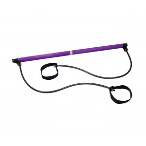 Bastone da allenamento per pilates 717176 ed esercizi a corpo libero con DVD 