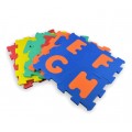 Tappeto puzzle eva 20 pz 529057 componibile 15 x 15 cm lettere e numeri