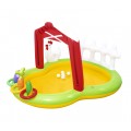 53065 Piscina Play Center Fattoria con spruzzo e giochi gonfiabili 175x147x102cm