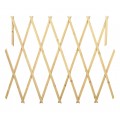 Barriera in legno grigliato estensibile 434013 da 150x30 cm Welkhome