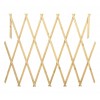 Barriera in legno grigliato estensibile 434013 da 150x30 cm Welkhome