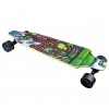 Skateboard 90 cm elettrico SLAVE con telecomando wireless 15 km/h GRAFFITI