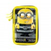 Astuccio portapastelli 455623 Minions 3 cerniere completo di accessori 43 pz