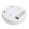 Rivelatore di fumo SMOKE ALARM automatico tondo con viti di montaggio incluse