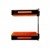 871032 Organizer a due mensole rotanti da cucina e bagno 180° 