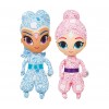 SHI-y17 Shimmer & Shine bambole da colorare con pennarelli inclusi