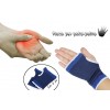 Coppia di 2 fasce elastiche per polso e palmo mano supporto per dolori tendinite e sport mezzi guanti