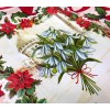 479032 WH Nataluna Tovaglia Antimacchia IMpermeabile natalizia in PVC 120x240cm