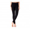 Leggings donna termico mod. ZERO GRADI nero interno in pelliccia senza cuciture