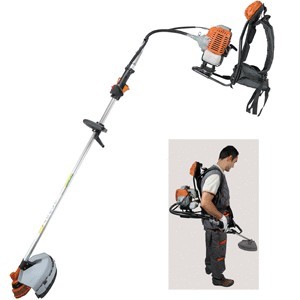 Decespugliatore tagliabordi a scoppio 43cc 2T a zaino spallegiato