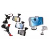 Supporto universale a pinza smartphone navigatori gps multifunzione