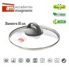 Coperchio in vetro 16 cm Accademia Mugnano Linea CUORE DI PIETRA Mineral Stone