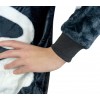 Pigiama intero Cosplay da bambino skull felpata UNISEX da 4 a 14 anni