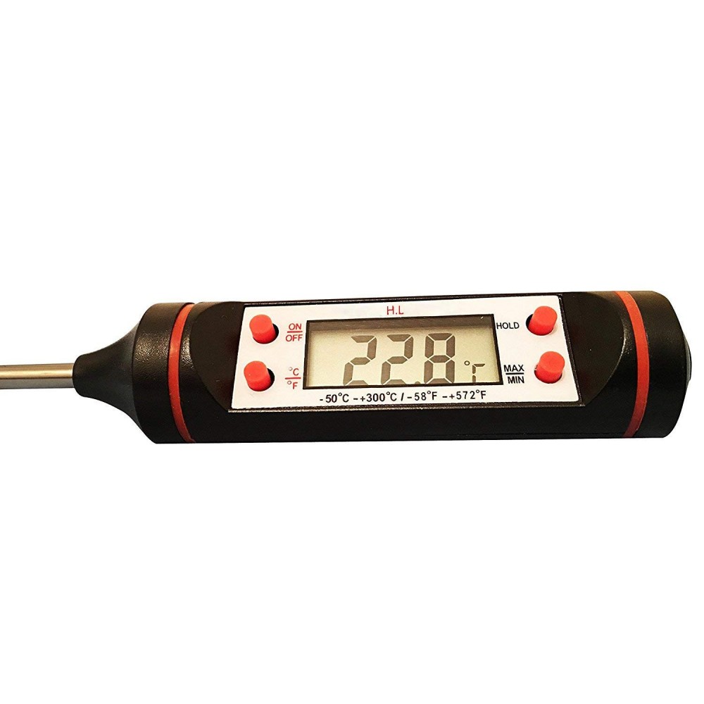 Levenhuk Wezzer Cook MT30 Termometro Digitale Da Cucina Con Sonda – Da -50°C A +200°C – Retroilluminato - 5