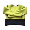 T Shirt sauna snellente addome in neoprene con maniche da donna dalla S alla XXL