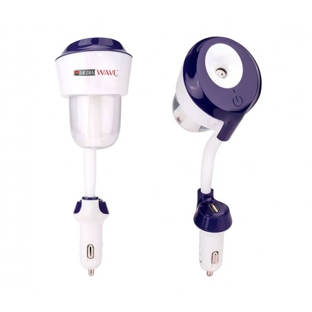 CARII Umidificatore Purificatore aromaterapia da auto con porta usb di ricarica