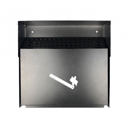 Spegni Sigarette Realizzato In Tubolare Inox. Da Tassellare - Cm 11,4 - Foto 2