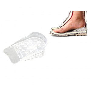 Alzatacco gel 10 pz per scarpe in silicone 5 cm in più