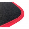 TA051 Set 4 tappetini XONE SPEED in moquette con fondo antiscivolo in 4 colori