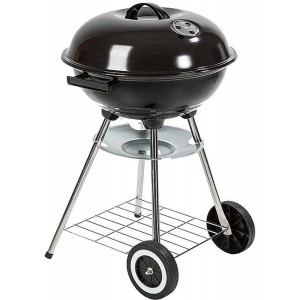 898711 BBQ Collection Barbecue tondo Grill a carbonella 45x60 cm
