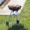 898711 BBQ Collection Barbecue tondo Grill a carbonella 45x60 cm